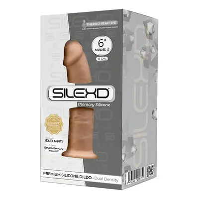 Silexd Model 2. prémium dildó (15 cm - világos bőrszín)