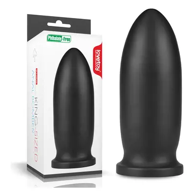 LoveToy King Sized Anal Bomber dildó (fekete)