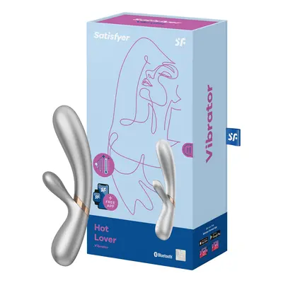 Satisfyer Hot Lover klitoriszágas vibrátor (ezüst)