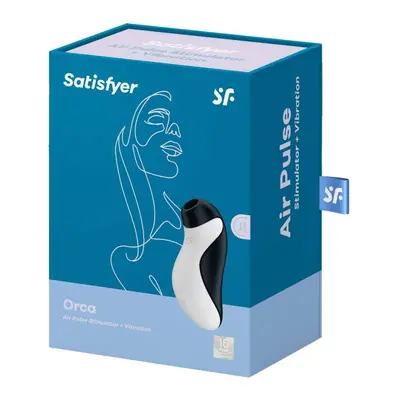 Satisfyer Orca léghullámos csiklóizgató, vibrációval