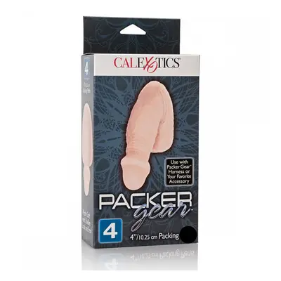 Calexotics Packing Penis puha pénisz 4" (barna bőrszín - 10 cm)