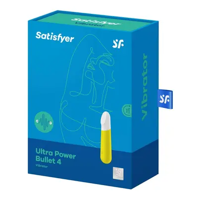 Satisfyer Ultra Power Bullet 4. akkumulátoros minivibrátor (sárga)