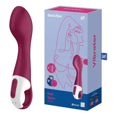 Satisfyer Hot Spot vibrátor, melegítő funkcióval (APP-os)