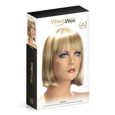 World Wigs Sophie rövid, szőkés paróka