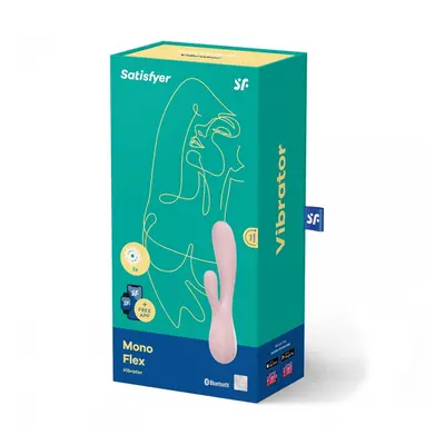 Satisfyer Mono Flex klitoriszágas vibrátor (rózsaszín) (APP-os)