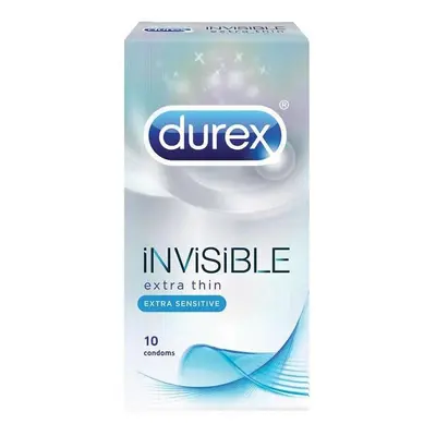 Durex Invisible Extra Sensitive vékony óvszer (3 db)