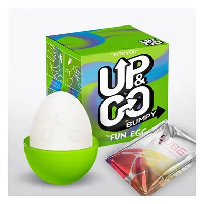 UP & Go Fun Egg Bumpy mini maszturbátor