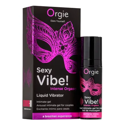 Orgie Sexy Vibe! Intense orgazmus gél hölgyeknek (15 ml)