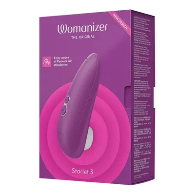 Womanizer Starlet 3 léghullámos, mini csiklóizgató (lila)