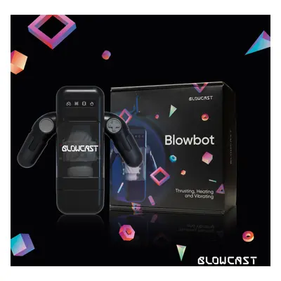 Blowcast Blowbot maszturbátor, fel-le mozgással, vibrációval, melegítő funkcióval