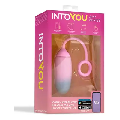 Intoyou vibrációs tojás (APP-os) (kék)