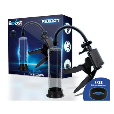 Boost PSX007 pisztoly típusú péniszpumpa (áttetsző)