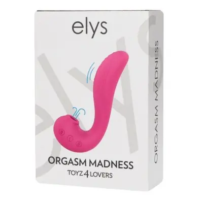 Elys Orgasm Madness vibrátor/pulázor, léghullámos csiklóizgatóval