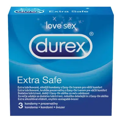 Durex Extra Safe 3 db vastagított falú óvszer