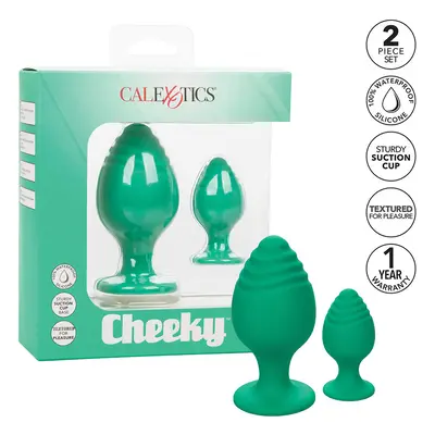 Calexotics Cheeky 2 db-os anál dildó szett (zöld)