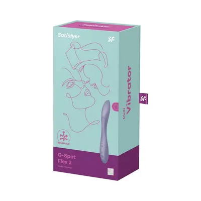 Satisfyer G-Spot Flex 2 g-pont vibrátor (lila)