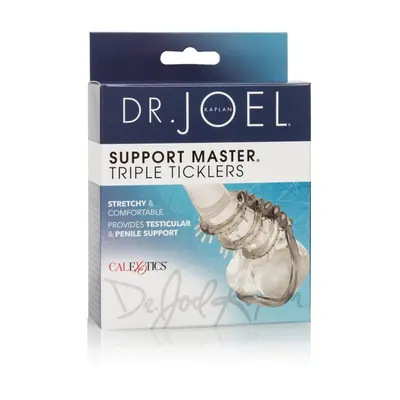 Calexotics Dr. Joel Support Master háromtagú ágacskás péniszgyűrű és herepánt