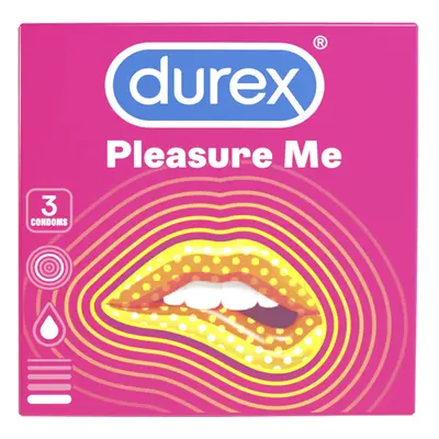 Durex Pleasure Me 3 db különleges felületű óvszer