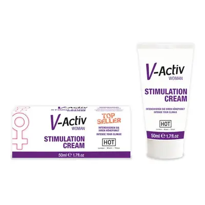 HOT V-Active Stimulation Cream klitorisz krém, stimuláló hatással (50 ml)