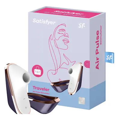 Satisfyer Pro Traveler léghullámos csiklóizgató, utazó változat