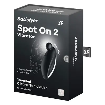 Satisfyer Spot On 2 vibrációs izgató (fekete)