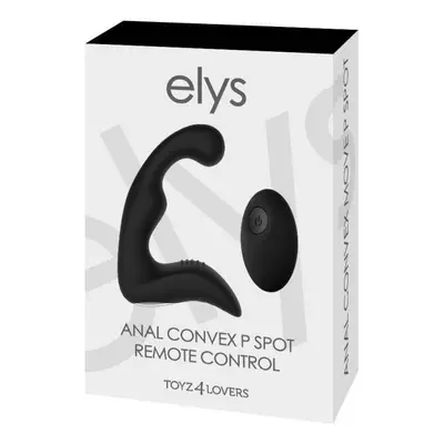 Elys Anal Convex anál vibrátor három motorral, távirányítóval