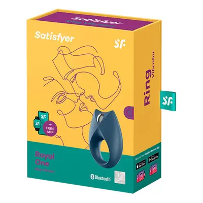 Satisfyer Royal One vibrációs péniszgyűrű (APP-os)