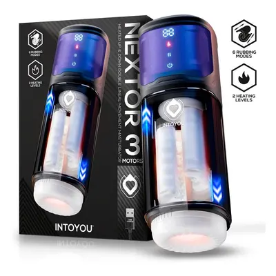 IntoYou Nextor fel-le mozgó maszturbátor vibrációval és melegítő funkcióval