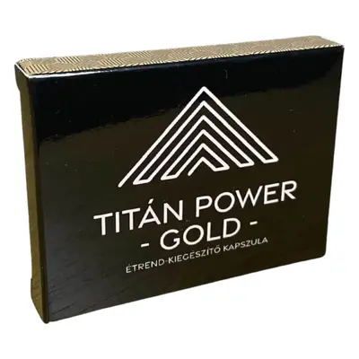 Titán Power Gold kapszula (3 db)