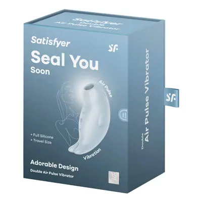 Satisfyer Seal You Soon léghullámos csiklóizgató, vibrációval