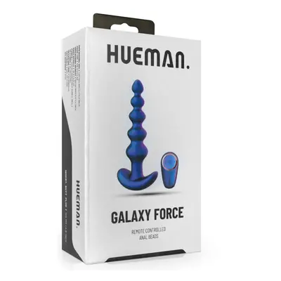 Hueman Galaxy Force vibrációs anál gyöngysor, távirányítóval