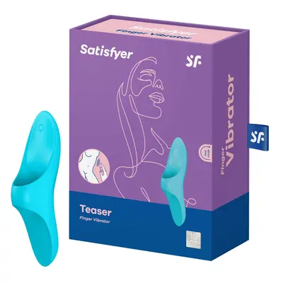 Satisfyer Teaser ujjra húzható vibrátor (kék)