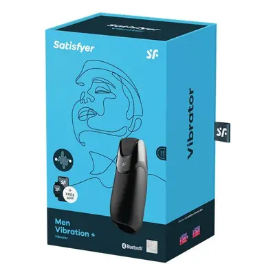 Satisfyer Men Vibration+ péniszvibrátor (APP-os)