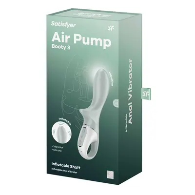 Satisfyer Air Pump Booty 3 análvibrátor, pumpa funkcióval