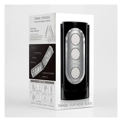 Tenga Flip Hole maszturbátor (fekete)