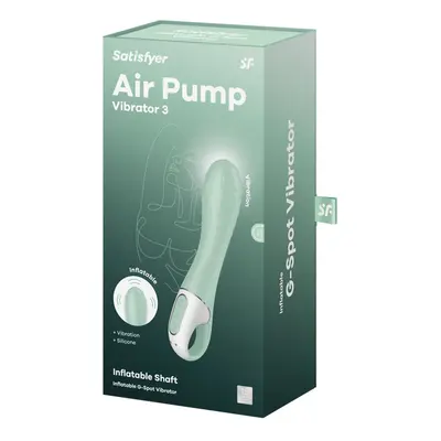 Satisfyer Air Pump Vibrator 3 vibrátor, pumpa funkcióval