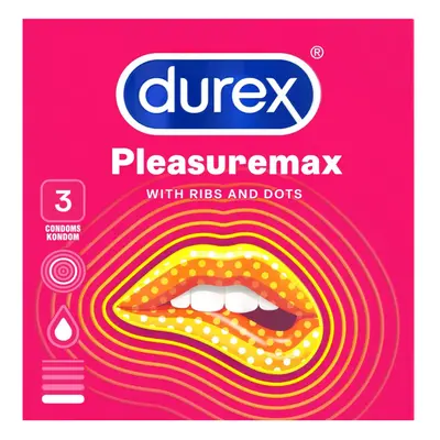 Durex Pleasuremax 3 db mintázott felületű óvszer