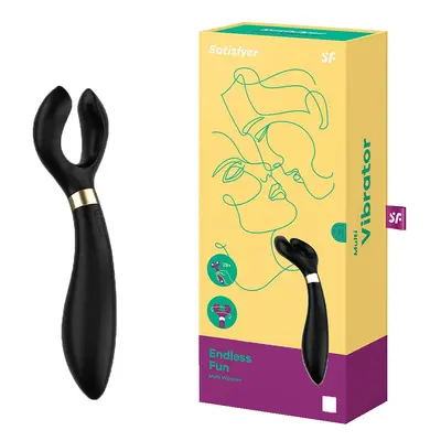 Satisfyer Endless Fun vibrációs kényeztető (fekete)