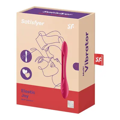 Satisfyer Elastic Game flexibilis szárú duplavibrátor (kék)