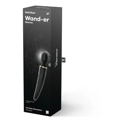 Satisfyer Wand -er Woman kézi masszírozógép (fekete)