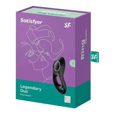 Satisfyer Legendary Duo vibrációs péniszgyűrű