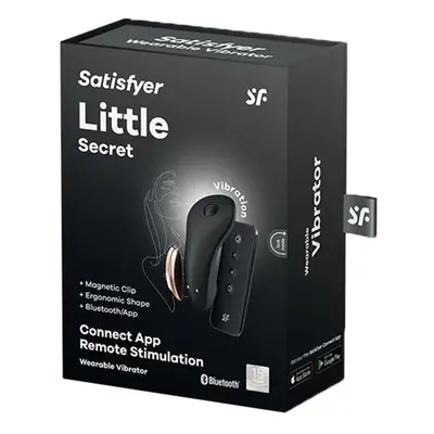 Satisfyer Little Secret alsóba helyezhető, viselhető vibrátor, távirányítóval (APP-os)