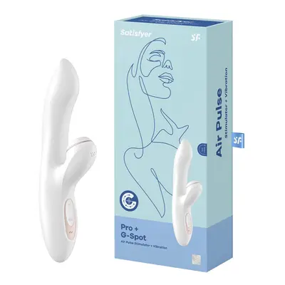 Satisfyer Pro + g-pont vibrátor, léghullámos klitoriszággal