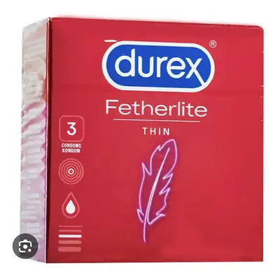 Durex Fetherlite Thin 3 db extra vékony óvszer