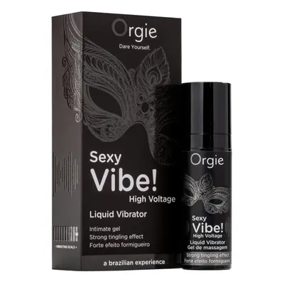 Orgie Sexy Vibe High Voltage stimuláló gél hölgyeknek, extra intenzív (15 ml)