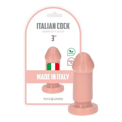 Italian Cock mini dildó (3" - világos bőrszín)