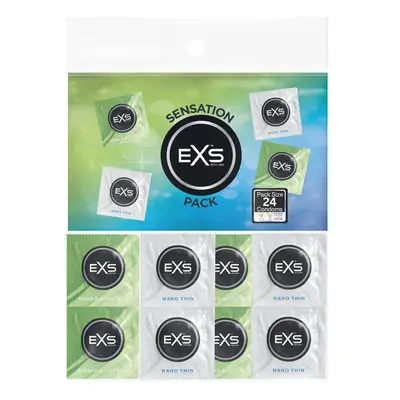 EXS Sensation Pack ultra vékony + stimuláló felülető óvszer (12+12 db)