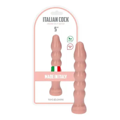 Italian Cock hullámos dildó (5" - világos bőrszín)