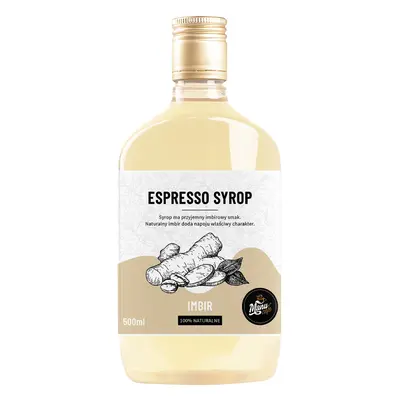 ESZPRESSZÓ SZIRUP GYÖMBÉR - 500 ml