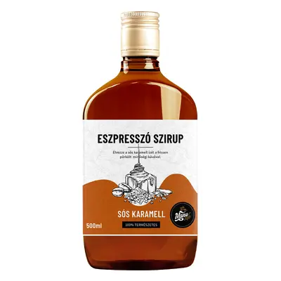 ESZPRESSZÓ SZIRUP SÓS KARAMELL - 500 ml